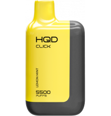 HQD Click 5500 (устройство + картридж) - Лимон, Мята