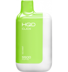 HQD Click 5500 (устройство + картридж) - Ледяная Мята