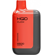 HQD Click 5500 (устройство + картридж) - Гранатовый сок, Смородина, Лимон